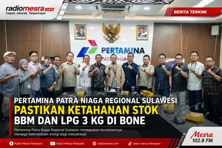 Pertamina Patra Niaga Regional Sulawesi Pastikan Ketahanan Stok BBM dan LPG 3 Kg di Bone
