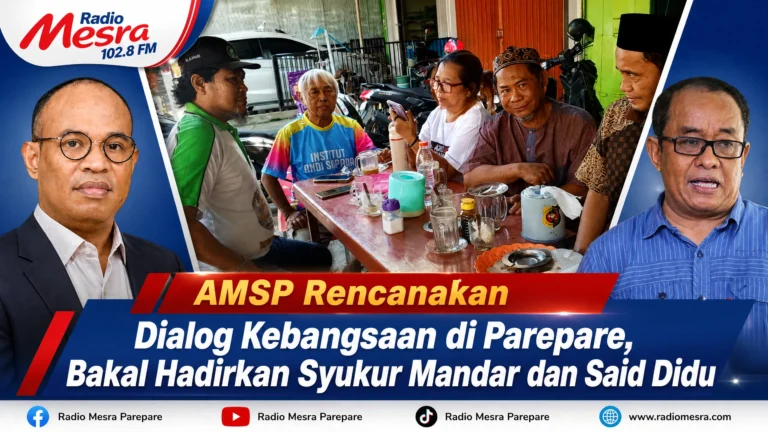 AMSP Jadwalkan Dialog Kebangsaan di Parepare, Bakal Hadirkan Syukur Mandar dan Said Didu