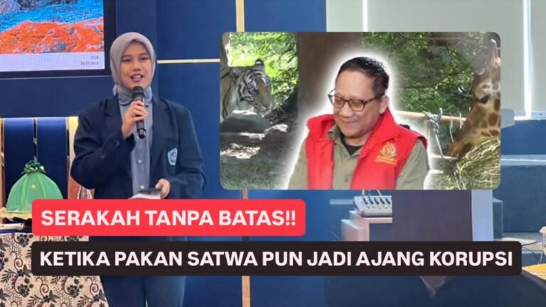 Opini : Serakah Tanpa Batas: Ketika Pakan Satwa Pun Jadi Ajang Korupsi