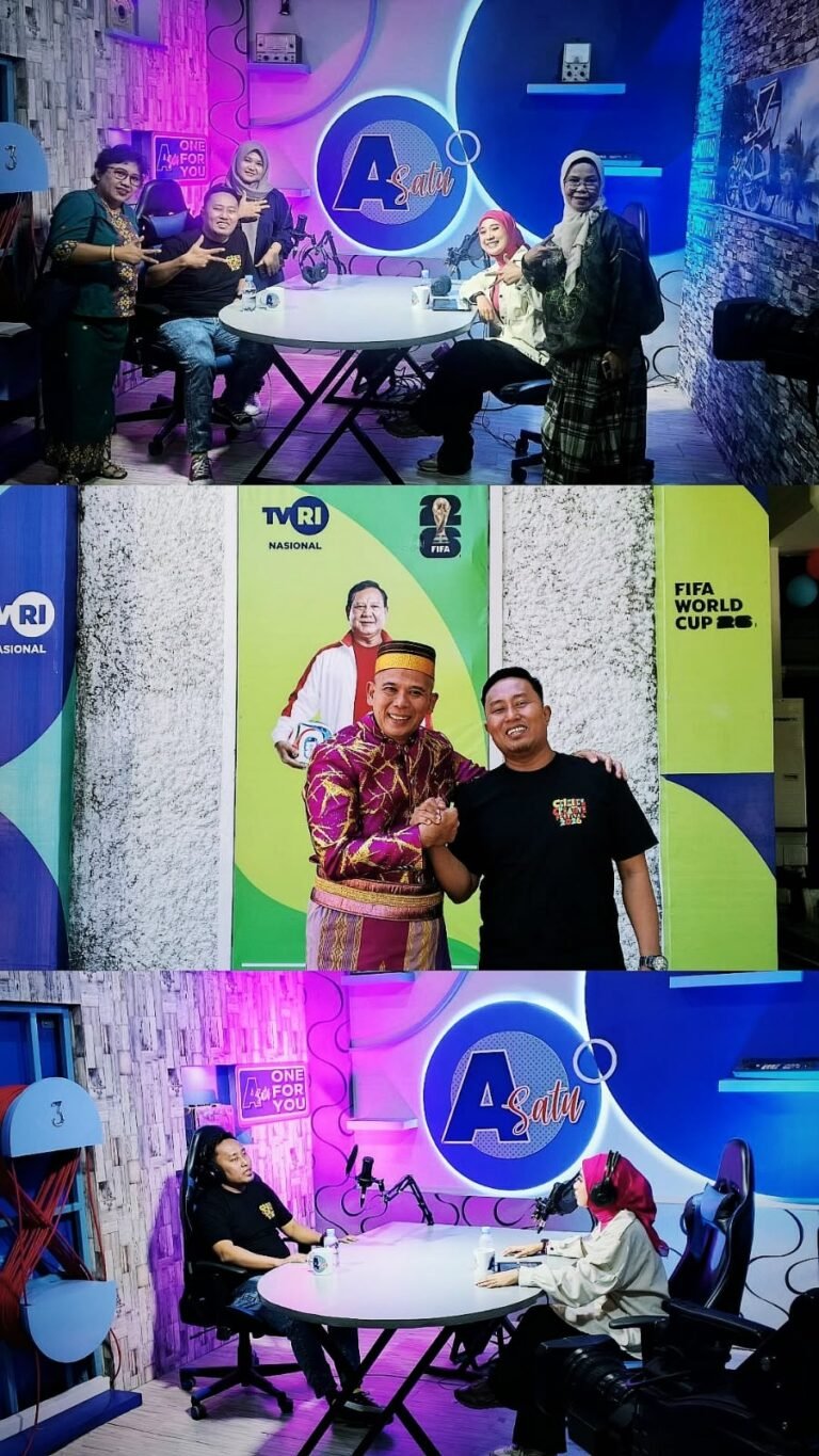 ICCN Sulsel Dorong Ekonomi Kreatif Jadi Solusi Ekonomi Daerah Lewat Podcast TVRI