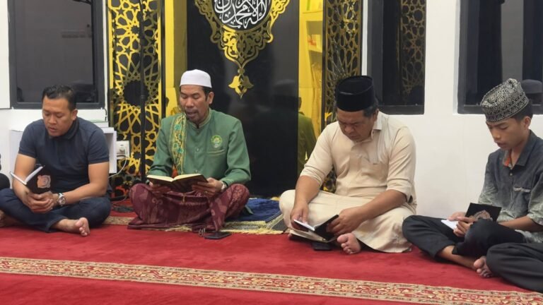 Perkuat iman dan sinergi, Polsek KPN Rutin Gelar Binrohtal di Mushollah Nur Qolby