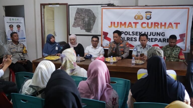 Jumat Curhat di Ujung Bulu Sarat Informasi, Warga Sampaikan Beragam Aspirasi