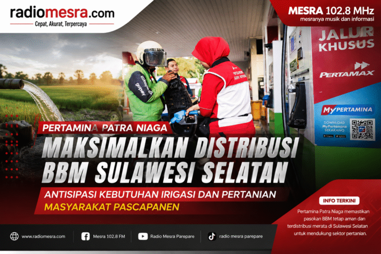 Pertamina Patra Niaga Maksimalkan Distribusi BBM Sulawesi Selatan, Antisipasi Kebutuhan Irigasi dan Pertanian Masyarakat Pascapanen