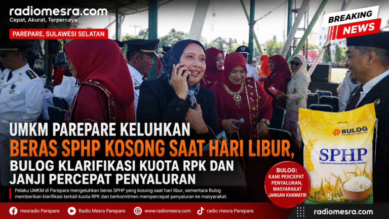UMKM Parepare Keluhkan Beras SPHP Kosong Saat Hari Libur, Bulog Klarifikasi Kuota RPK dan Janji Percepat Penyaluran