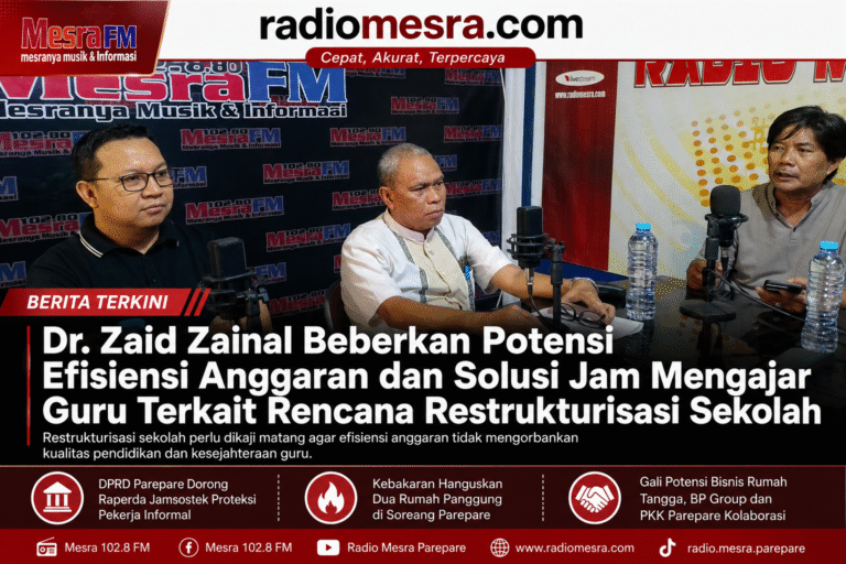 Dr. Zaid Zainal Beberkan Potensi Efisiensi Anggaran dan Solusi Jam Mengajar Guru Terkait Rencana Restrukturisasi Sekolah
