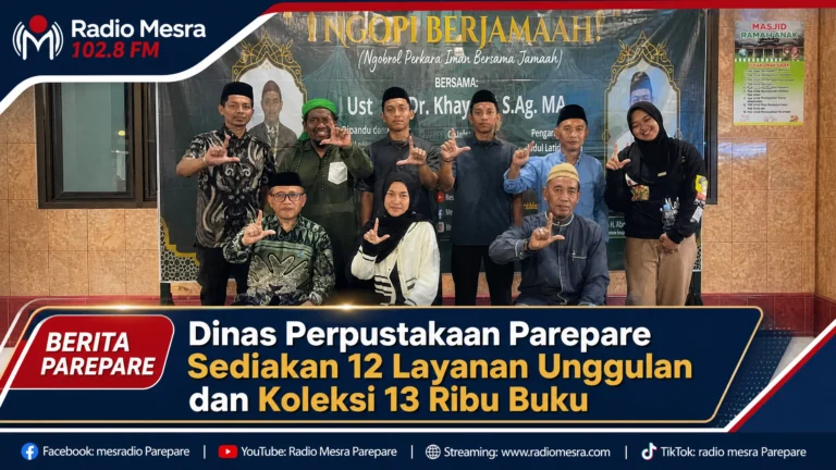 Dinas Perpustakaan Parepare Sediakan 12 Layanan Unggulan dan Koleksi 13 Ribu Buku