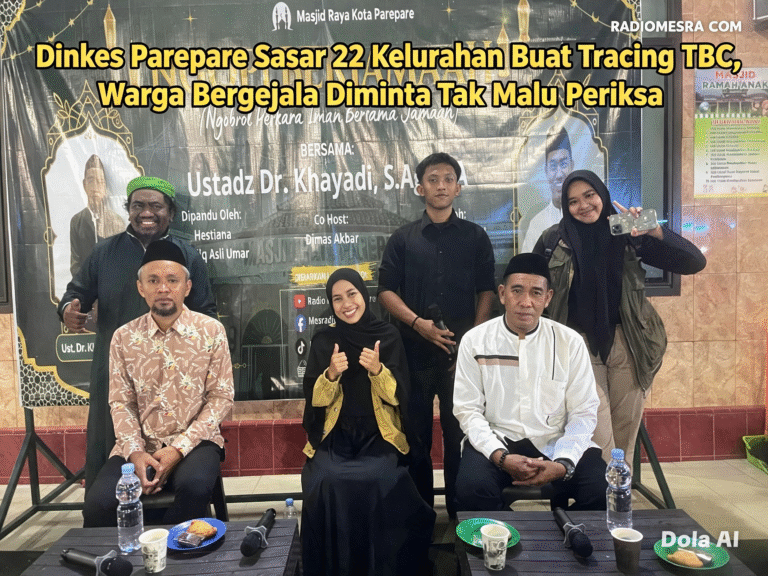 Dinkes Parepare Sasar 22 Kelurahan Buat Tracing TBC, Warga Bergejala Diminta Tak Malu Periksa**