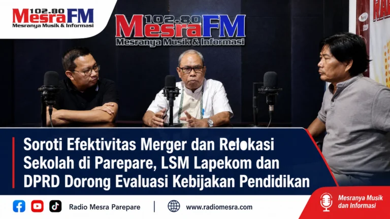Soroti Efektivitas Merger dan Relokasi Sekolah di Parepare, LSM Lapekom dan DPRD Dorong Evaluasi Kebijakan Pendidikan
