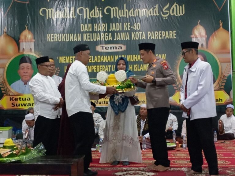 Kapolsek Ujung Hadiri Maulid Nabi di KKJ, Turunkan Personil Pengamanan