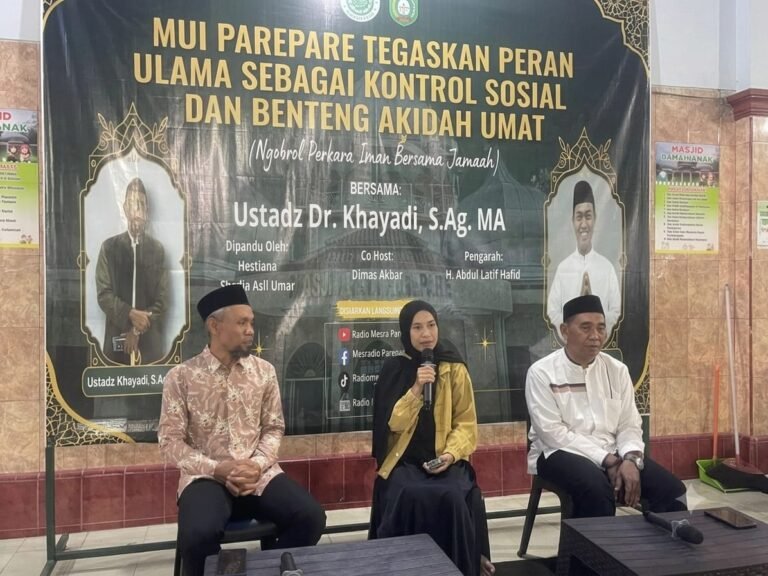 MUI Parepare Tegaskan Peran Ulama sebagai Kontrol Sosial dan Benteng Akidah Umat