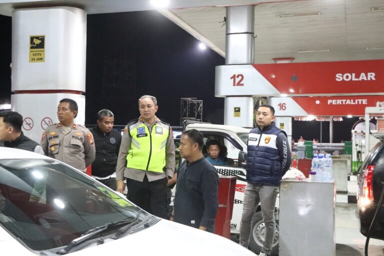 Cek SPBU, Kapolres Sidrap: Tetap Tenang, Tidak Usah Panic Buying