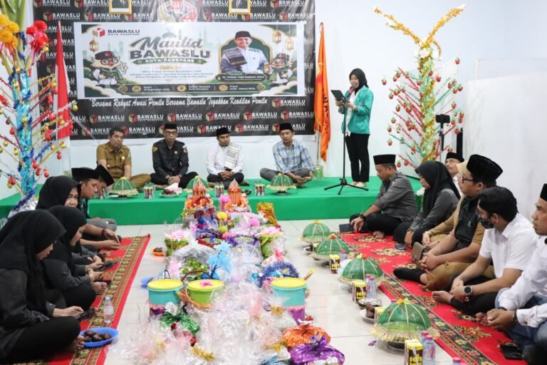 Bawaslu Parepare Peringati Maulid Nabi, Perkuat Integritas dan Amanah dalam Pengawasan Pemilu
