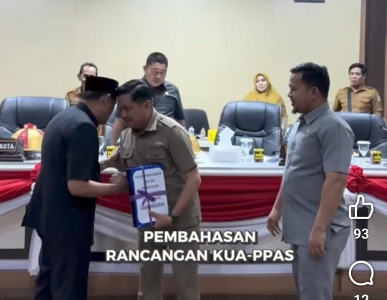 DPRD dan Pemkot Parepare Sepakati KUA-PPAS 2027, APBD Diproyeksi Defisit Rp 24 Miliar