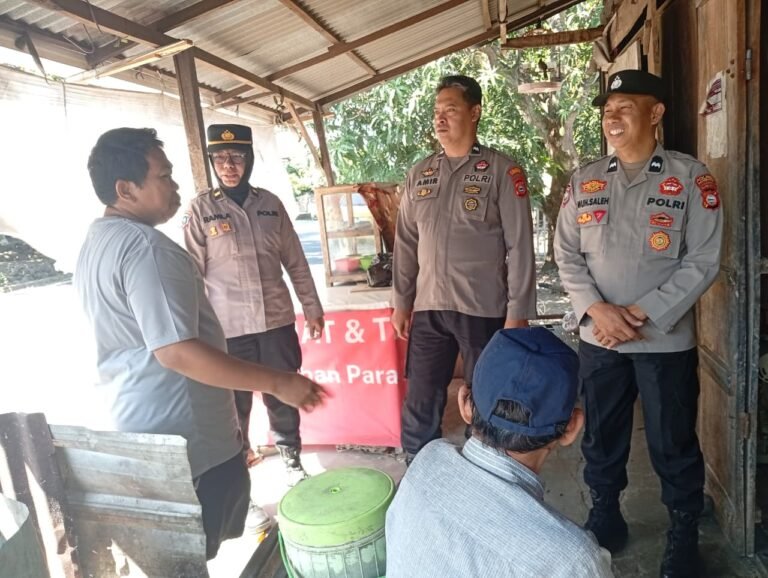 Aksi Sigap Polres Parepare: Sat Binmas Sisir Rumah Warga Lompoe Cegah Kebakaran