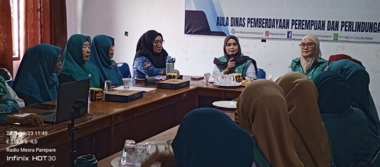 Persiapkan Supervisi ke Provinsi, TP PKK Parepare Gelar Rakor Pra-SMEP di DP3A