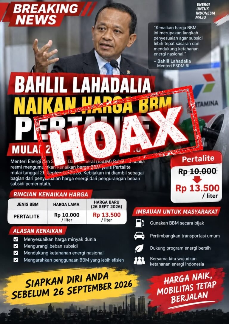 Pertamina Patra Niaga Regional Sulawesi Imbau Masyarakat Tidak Terpengaruh Informasi Hoaks Kenaikan Harga Pertalite