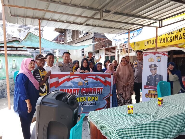 Jumat Curhat di Parepare, Polsek KPN Buka Ruang Warga Sampaikan Keluhan
