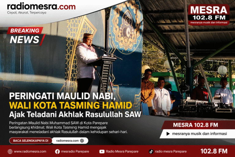Pemkot Parepare Gelar Salat Istisqa di Lapangan Andi Makkasau, Wali Kota Ajak Warga Bermasabah dan Perbanyak Istigfar