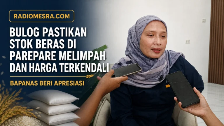 Bulog Pastikan Stok Beras di Parepare Melimpah dan Harga Terkendali, Bapanas Beri Apresiasi