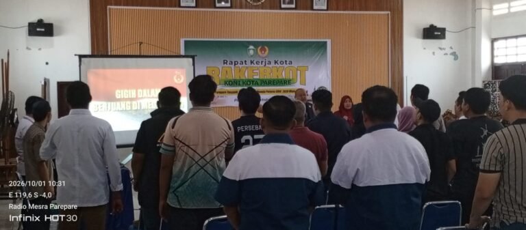 Persiapan Porprov Wajo, Kadisporapar Parepare Minta KONI Segera Rampungkan Laporan Anggaran