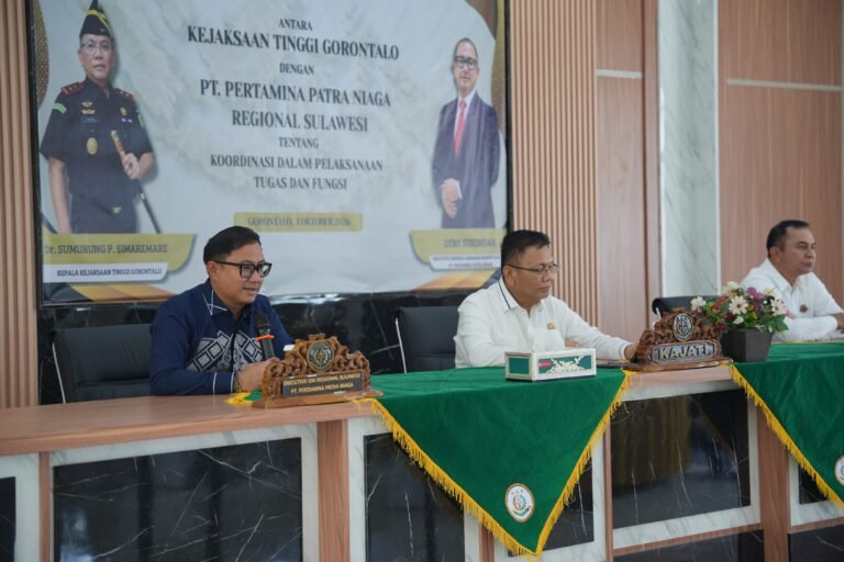 Pertamina Patra Niaga Regional Sulawesi dan Kejaksaan Tinggi Gorontalo Perkuat Sinergi melalui Penandatanganan Perjanjian Kerja Sama