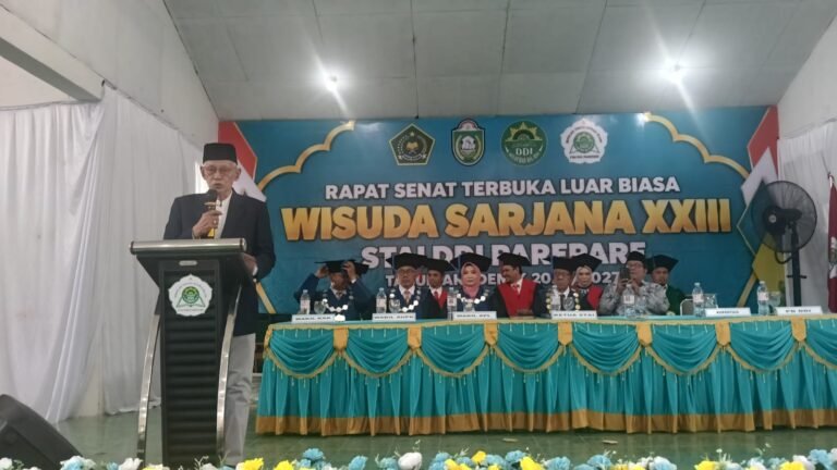Wisuda XXIII STAI DDI, Kopertais Dorong Penambahan Prodi dan Status IAI