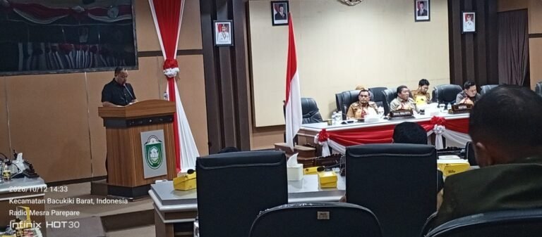 Soroti Keterlambatan PAD dan Proyek Fisik, Fraksi Gemoi Beri Catatan Kritis pada Rancangan APBD Parepare 2027