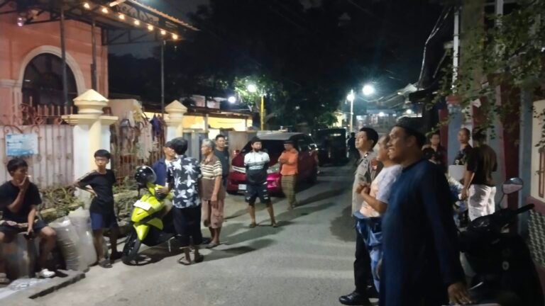 Respon Pengaduan Warga dan Sita Parang, Polsek Bacukiki Intensifkan Patroli Blue Light KRYD