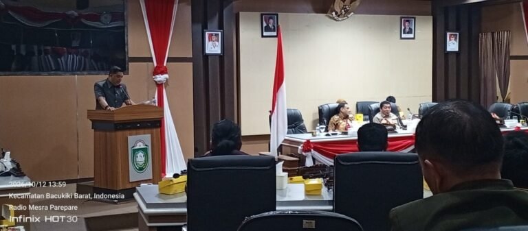 DPRD dan Pemkot Parepare Sepakat Dorong APBD 2027 yang Berkualitas dan Berpihak pada Kesejahteraan Masyarakat