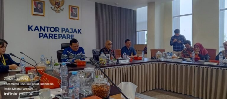KPP Pratama Parepare Gelar Forum Konsultasi Publik 2026: Tegaskan Sinergi Data demi Pelayanan Pajak Terintegrasi