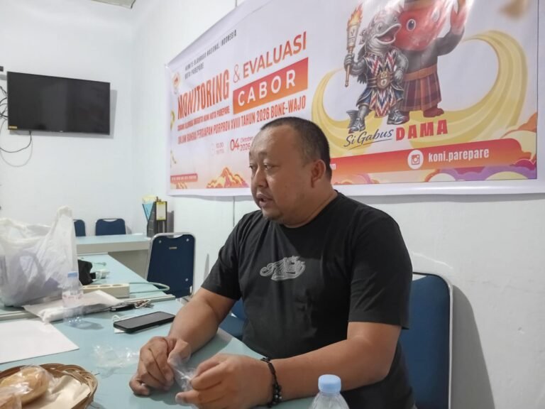 Jelang Porprov, KONI Parepare Pantau Kesiapan Atlet dan Pastikan Fasilitas Akomodasi di Wajo-Bone