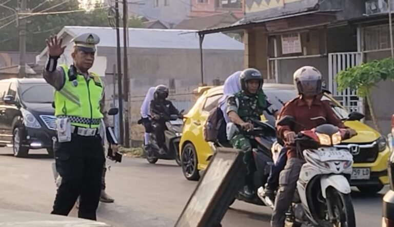 Lindungi Pejalan Kaki, Prioritas Pelayanan Pagi Unit Lantas Polsek Ujung Polres Parepare